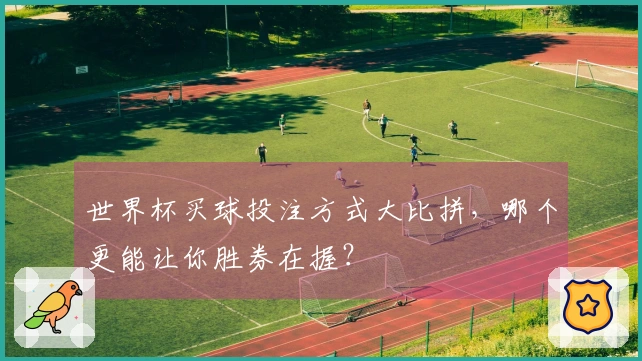 世界杯买球投注方式大比拼，哪个更能让你胜券在握？